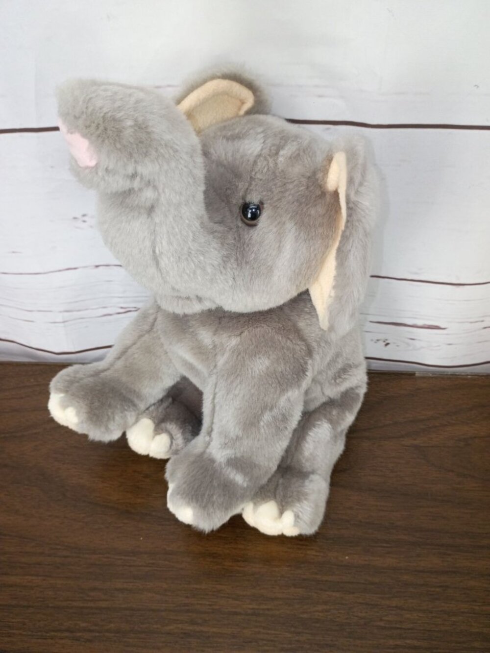 Ty Beanie Baby Shocks The Elephant Plush Gray Retired 2006 Soft Floppy Ears Coll